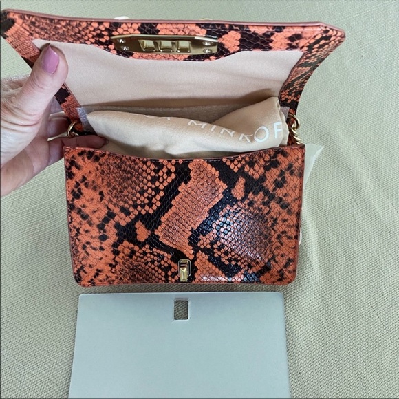 NTW Rebecca Minkoff Chevron Quilted Love Crossbody Purse Bag - Picture 4 of 4